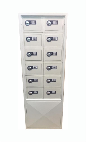 Picture of HOTEL SAFE COMPARTMENTS ZAT11NEL/12 (12 UNITS)