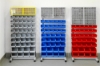 Picture of SET OF METAL UTILITY CARTS WITH PLASTIC BOXES