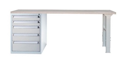 Picture of Radionički stol s alatnim ladičarom, model BP-MRS1