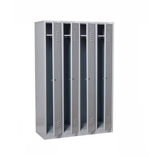 Picture of METAL LOCKER BP-G4, four-door classic
