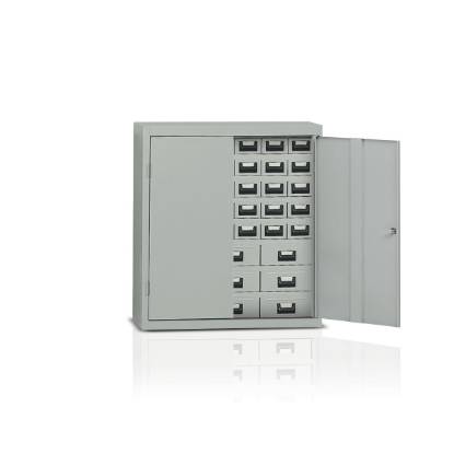 Picture of CABINET WITH 39 DRAWERS AND DOORS BP-E921
