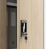 Picture of OFFICE METAL CABINET BP-DM01 (WHITE/OAK)
