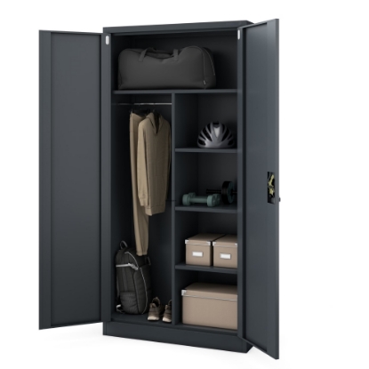 Picture of MULTI-PURPOSE METAL CABINET OC2/185 (ANTHRACITE)