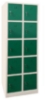 Picture of LOCKER WITH COMPARTMENTS BP-BOX10 BLACK DOORS