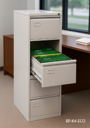 Picture of FILING CABINET BP-K4 ECO (LIGHT GREY)